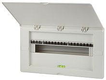 Бокс пластиковый ЭРА UNIQUE ЩРВ-П-20 20 мод. (473х270х100мм) IP40 белая дверца картинка 